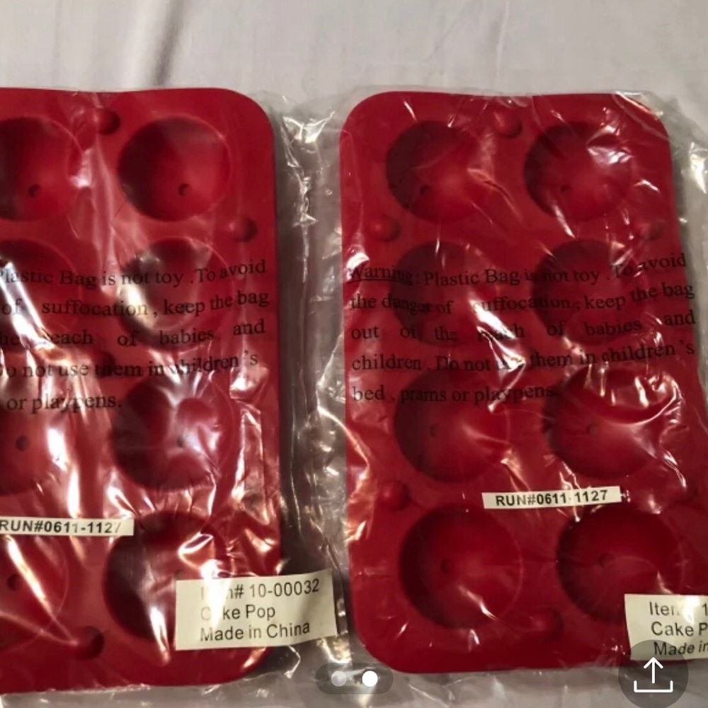 Cake pop molds NEW